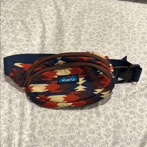 KAVU Multicolor Patterned Belt Bag